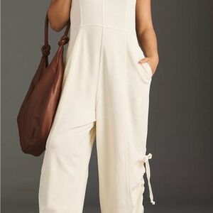 Elegant Cream Jumpsuit
